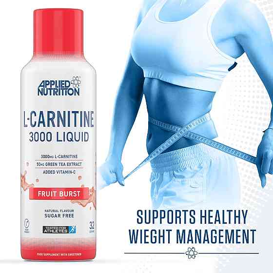 L-карнитин Applied Nutrition L-Carnitine Liquid 3000 480 ml (Fruit Burst) Луцк