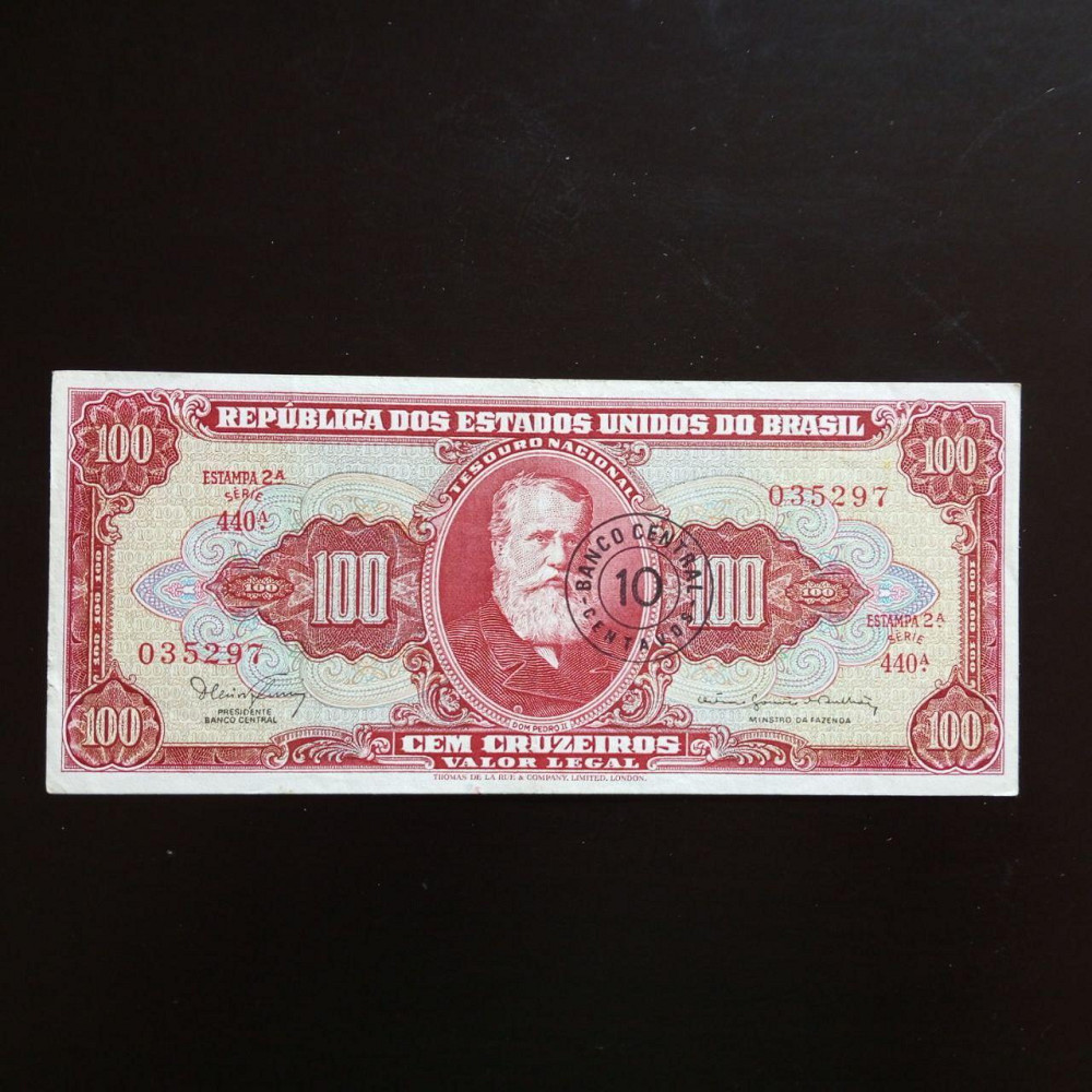 Бразилія 100 крузейро Полтава - фото 1