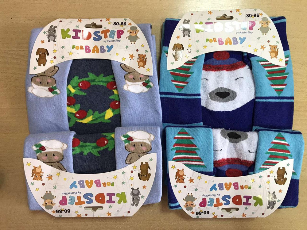 Колготки детские махровые хлопковые арт.928 с рисунком, р.68-74, 80-86 80-86 Черновцы - изображение 3