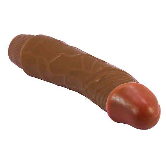 Вібратор - Barbara Jeff Vibrator 7,6" Brown Sex Aura Київ