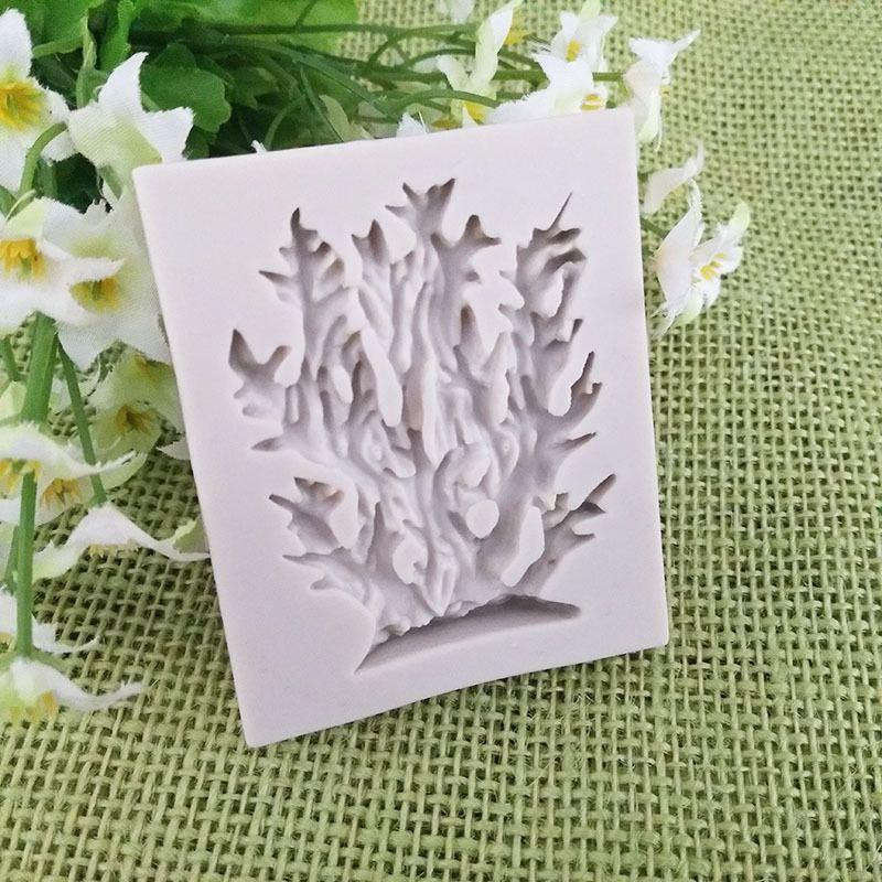 Молд силіконовий Корал 65 на 50 мм сірий Київ - фото 10