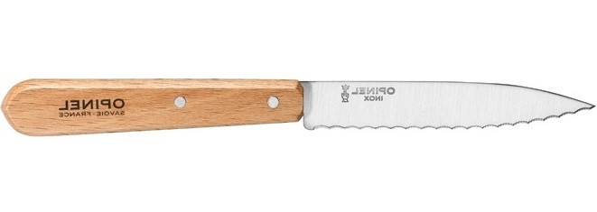 Кухонний Ніж зубчастий Opinel (Опінель) No.113 "Serrated" (001918) Нержавіюча сталь Нововолинськ - фото 3