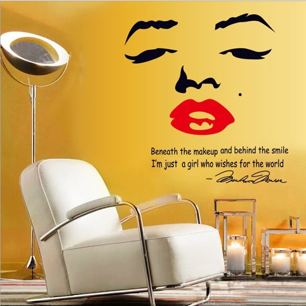 Наклейка на стену Мэрелин Монро Киев - изображение 1