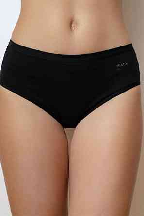 Жіночі високі труси. Чорний колір. 2 штуки в пакованні. SHATO MAXI BLM 211 XXL Київ