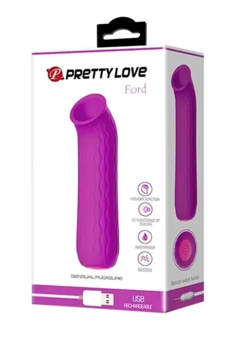 Вакуумний вібратор FORD (фуксія) Sex Aura Київ - фото 9