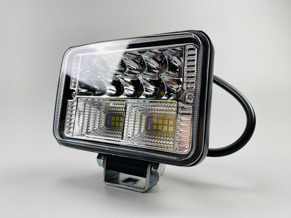 Автомобільний світлодіодний робочий світильник із широким оглядом, Фара прямокутна 26Led Мукачево - фото 9
