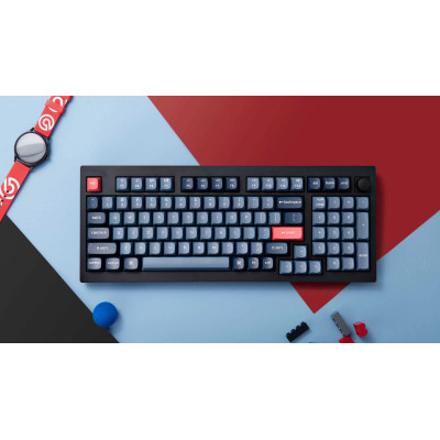 Клавиатура Keychron V5 Max Gateron Jupiter Red Knob Hot-Swap QMK Wireless/Bluetooth/USB-А UA Black (V5M-D1-UA) Винница - изображение 6