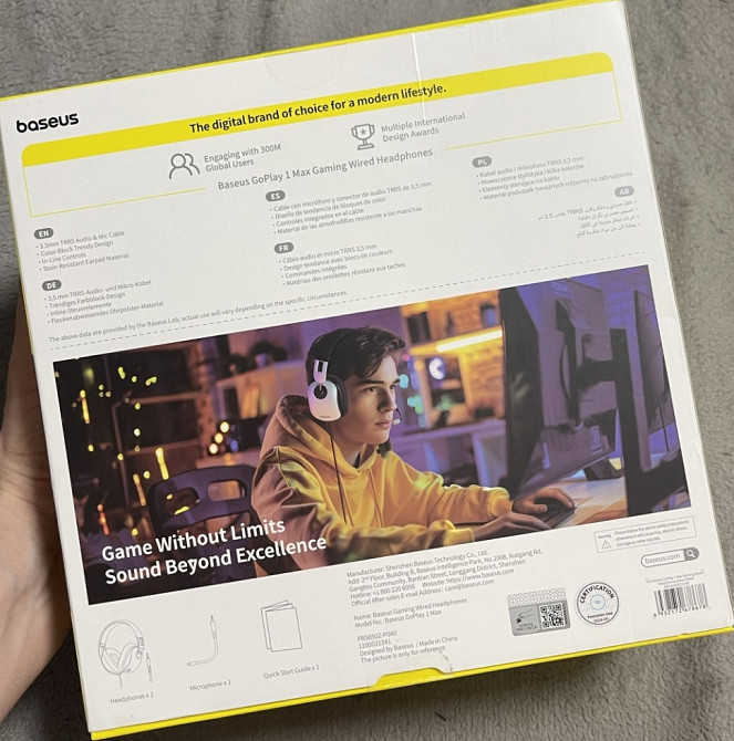 Повцени нові топові ігрові навушники Baseus GOPlay Origina. Харків - фото 7