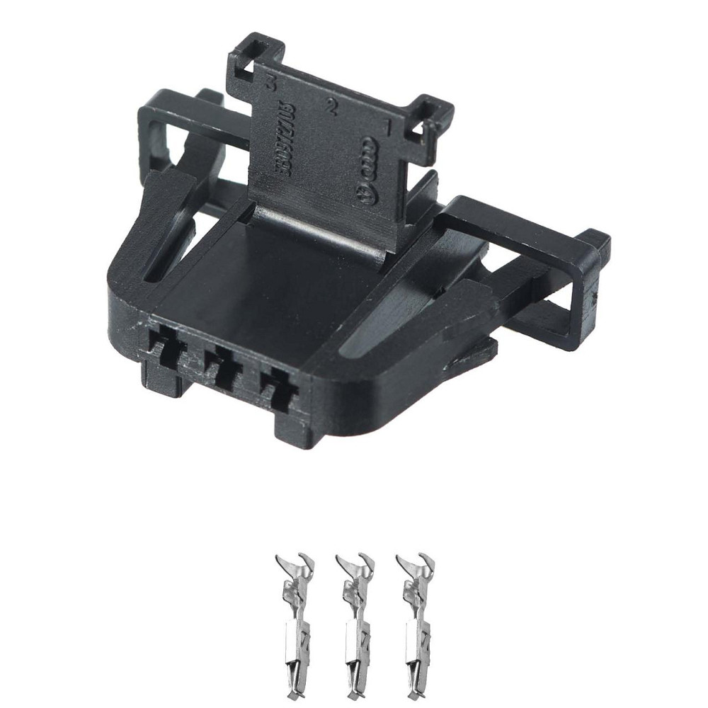 Разъем коннектор 3-кон., Плафон Салона, 3B0972703, VAG Германия, Франция, Германия Много Audi, Bugatti, Porsche, Seat, Skoda, VW Киев - изображение 1