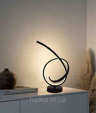 Настільний світлодіодний світильник TD2002, Чорний Київ