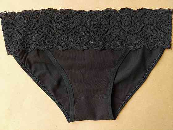 Жіночі трусики мереживні Lans Танго (2 шт в уп) Lans 26/030 L, Чорний Київ