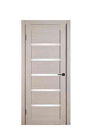 Двери Sun Doors Линнея New Дуб дымчатый + Cтекло сатин 90*200 см Модная межкомнатная дверь Киев