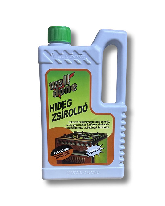 Высокоэффективное моющее средство для всей кухни от Well Done --- HIDEG ZSIROLDO-- 1000 ml. Виноградов - изображение 1