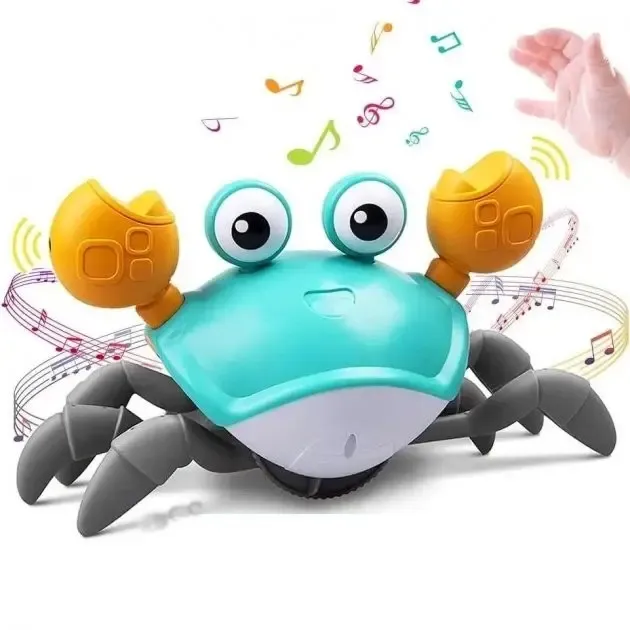 Детская интерактивная игрушка Танцующий краб со звуковыми и световыми эффектами Коломыя - изображение 1