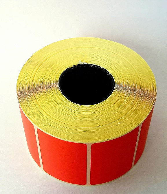 Термоэтикетка T.Eco 40мм х 25мм /1000 шт Красная Павлоград - изображение 4