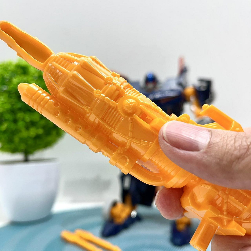 Робот-трансформер машинка 24см з аксесуарами Оранжево-чорний (JJ707A-B-C) Чернігів - фото 7