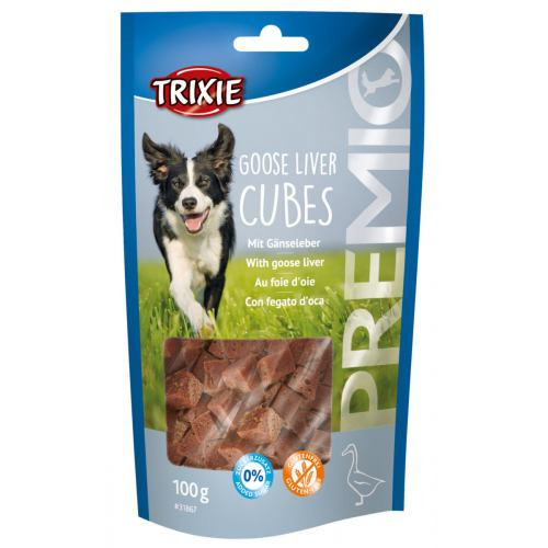 Лакомство Trixie Premio Guse Liver Cubes для собак кубики с гусиной печенью 100 г Киев - изображение 3