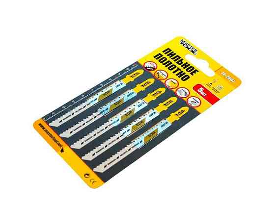 Пилочка для електролобз. по дереву 5шт арт.14-2807 ТМ MASTER TOOL   Solmir Київ