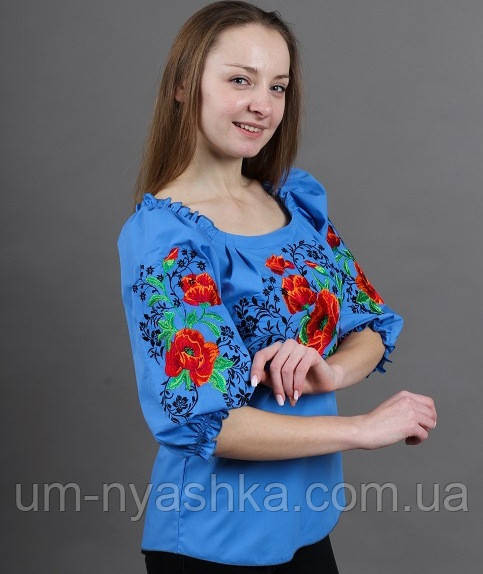 Голубая вышиванка 