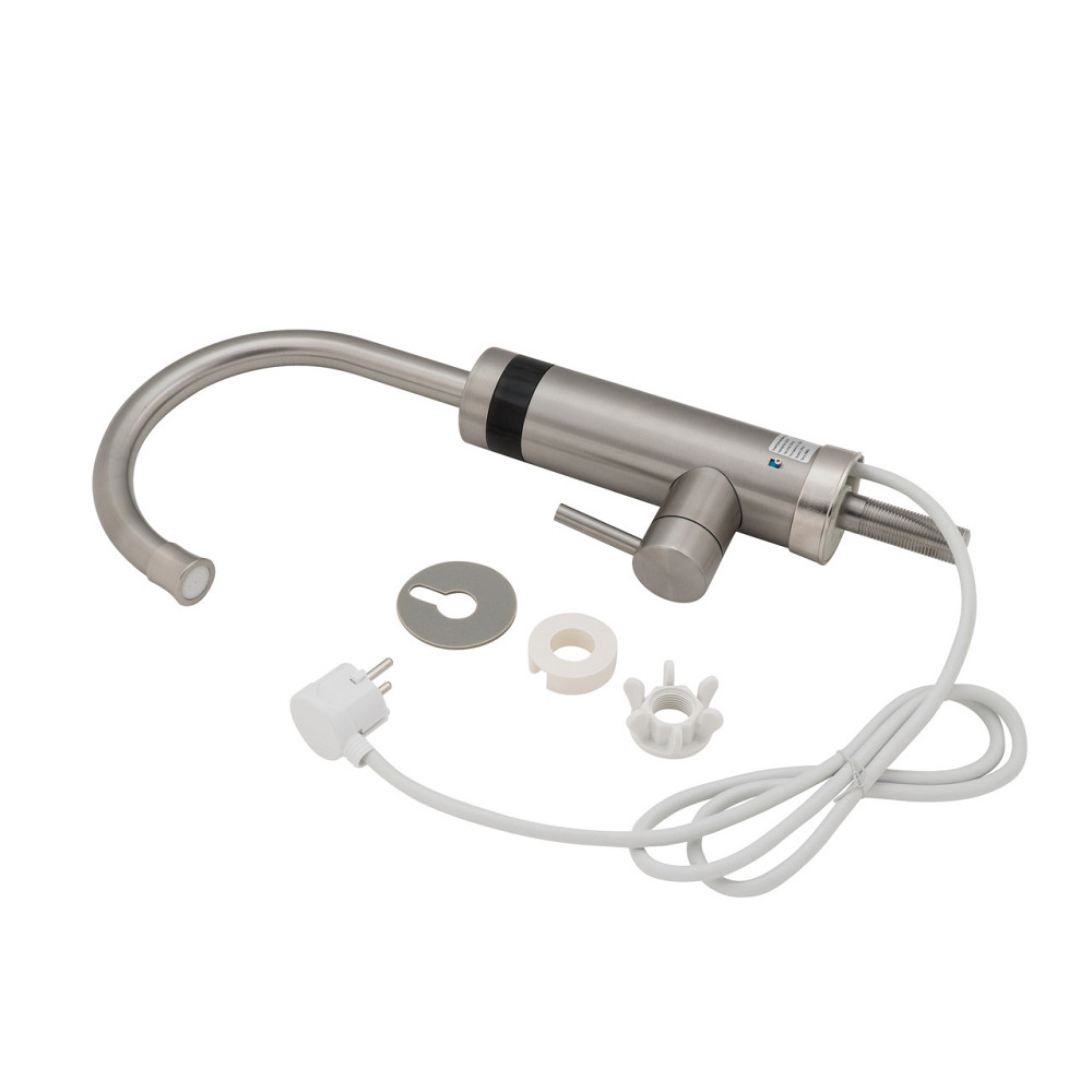 Проточный кран-водонагреватель кухонный для кухни Lidz Warm 060 LDWAR060NKS35881 Nickel Киев - изображение 10