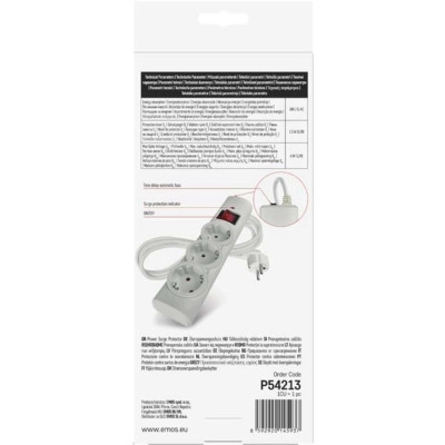 Мережевий подовжувач EMOS P54213 Вінниця - фото 10