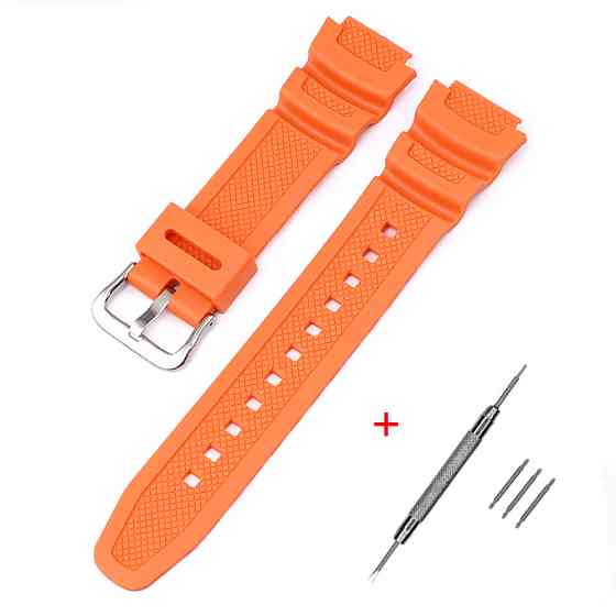 Ремінець для Casio G-Shock AE-1000/1200 Orange SI SBR Київ