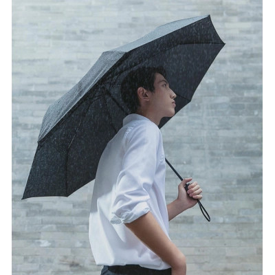 Зонт Xiaomi RunMi Super Portable Automatic Umbrella Black (6941413204217) Винница - изображение 5
