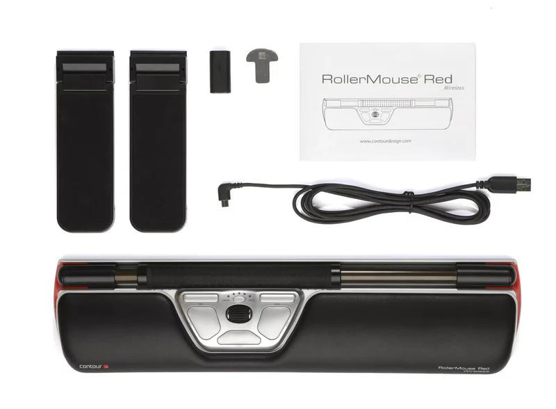 Ергономічна мишка для контурного дизайну з підставкою на зап'ястя Contour Roller Plus Wireless Луцк - изображение 2