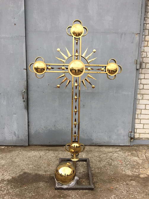 Хрест на купол Церкви Київ - фото 2