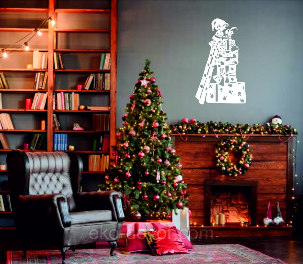 Декоративное настенное Панно «Ельф», Декор на стену 70*41 см, Белый Киев - изображение 4