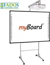 Інтерактивна дошка Myboard Zestaw Interaktywny Mobil Black 86 Nano Київ - фото 1