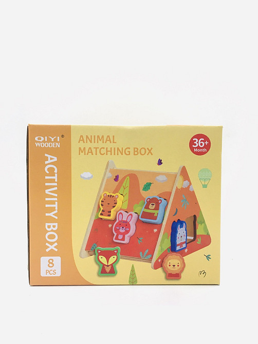 Куб логічний сортер вкладиш 8 елементів Вид 2 (C 61720) Чернігів - фото 1