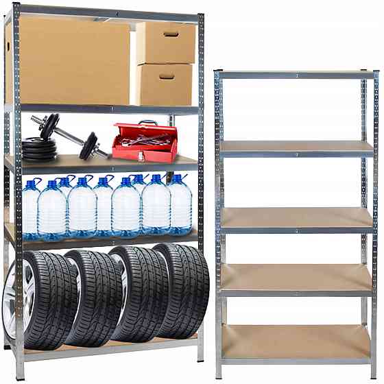 Стелаж складаний для зберігання 180x90x40 см до 875 кг Malatec (23768) Нововолинськ