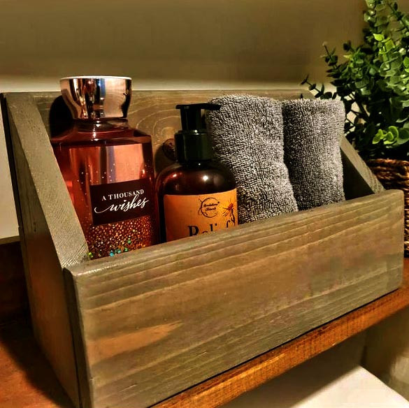 Настольная полка для ванной 