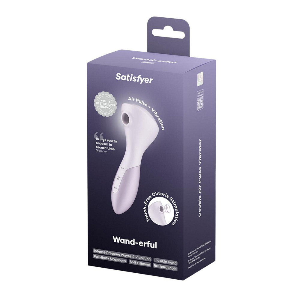 Вибромассажер Satisfyer Wand-erful с вакуумной клиторальной стимуляцией Sex Aura Киев - изображение 7