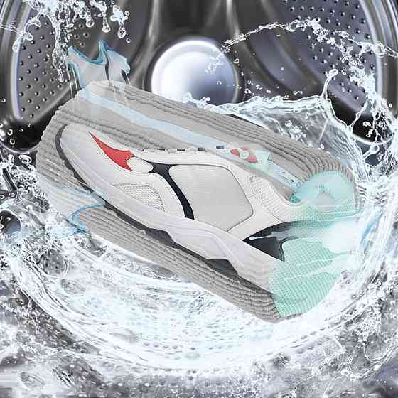 Мішок для прання взуття в пральній машині 39х19см, Сірий / Сітка для кросівок / Сумка для прання делікатних тканин Київ