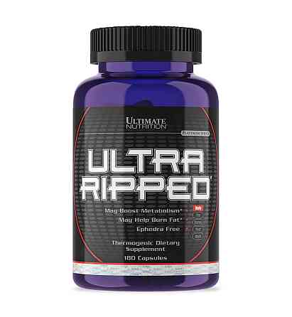 Жироспалювач Ultimate Nutrition Ultra Ripped Ephedra Free 180 caps Луцьк