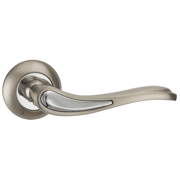 Ручка роздільна Punto (Пунто) SALSA SN/CP-3 Матовий нікель/хром Київ - фото 1