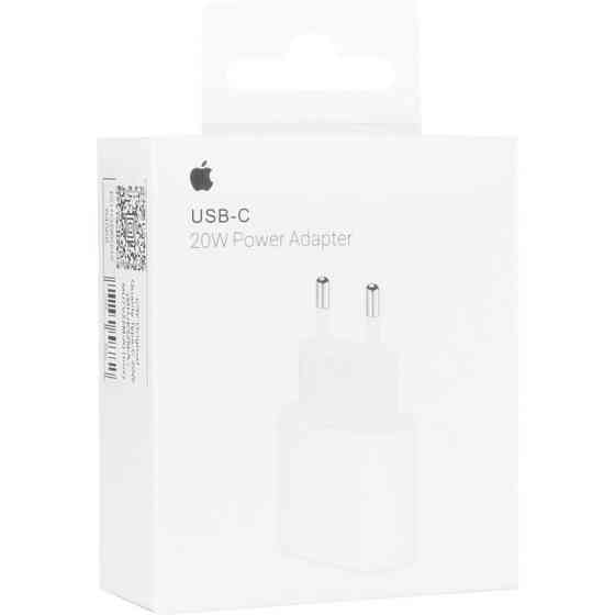 Мережевий зарядний пристрій Original Quality Type-C 20W (MHJE3ZM/A/MU7V2ZM/A) (коробка) White Рівне