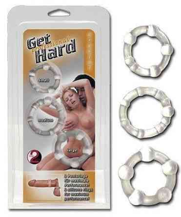Ерекційні кільця Get Hard clear Sex Aura Київ