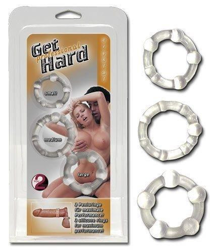 Ерекційні кільця Get Hard clear Sex Aura Київ - фото 2
