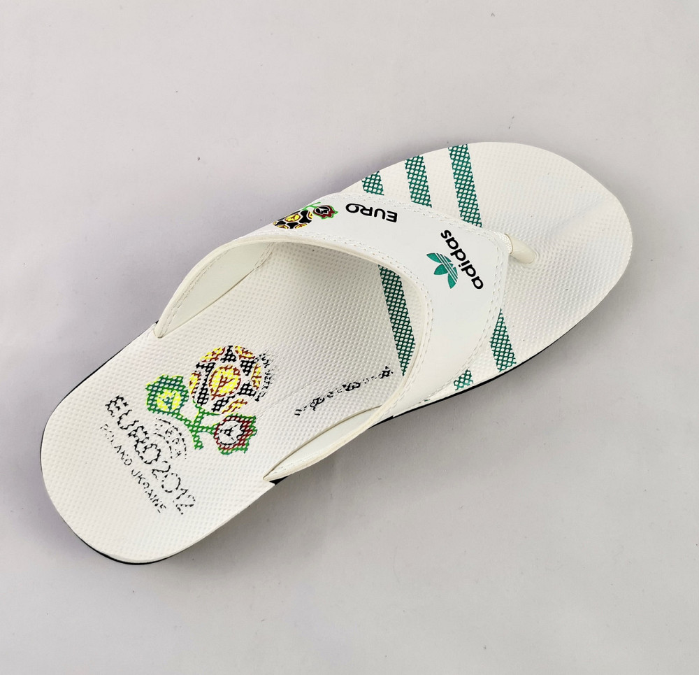 Чоловічі Шльопанці Тапочки Adidas Сланці В'єтнамки Адідас Білі (розміри: 41) Дніпро - фото 4