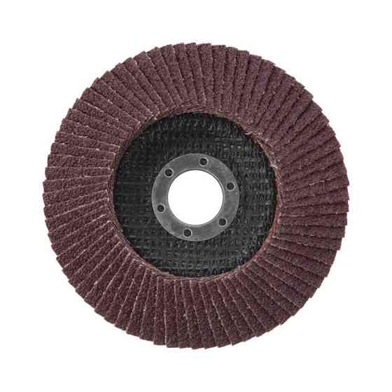 Диск шліфувальний пелюстковий, 125×22 мм, зерно K36, 13300 об/хв INTERTOOL BT-0203 Київ