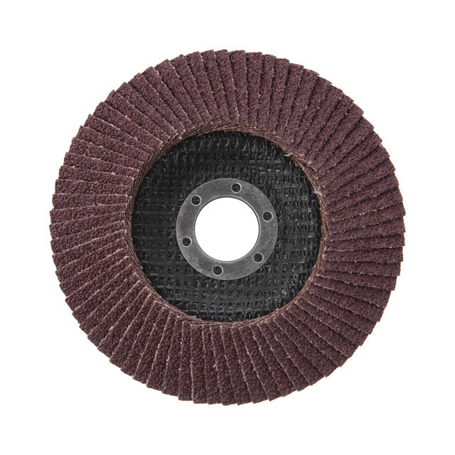 Диск шлифовальный лепестковый, 125×22 мм, зерно K36, 13300 об/мин INTERTOOL BT-0203 Киев - изображение 2