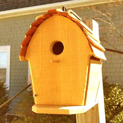 Шпаківня садова "Вівсянник" ваніль Миколаїв - фото 1