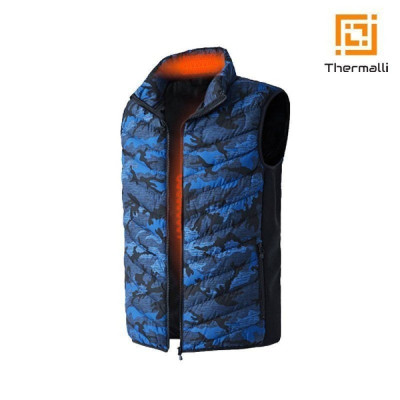 Жилет с подогревом Thermalli La Norma синій комуфляж L (40880003L) Винница - изображение 4