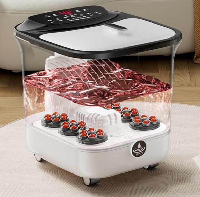 Ванна гідромасажна для ніг та ступнів Nanjiren NJR-818K з роликовим масажем та підігрівом Київ - фото 8