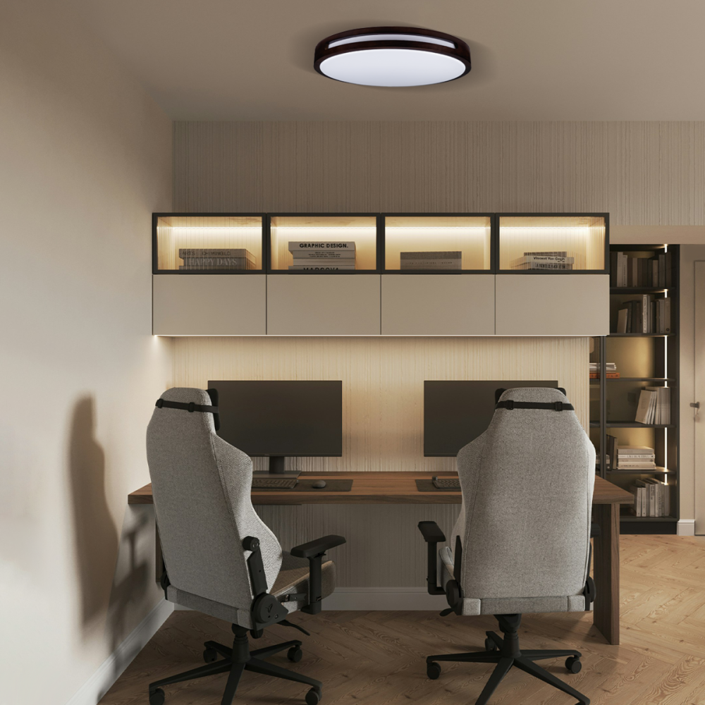 SLOT матовий 80W 490*65мм 3000К-6500К з ДК махагон Днепр - изображение 8