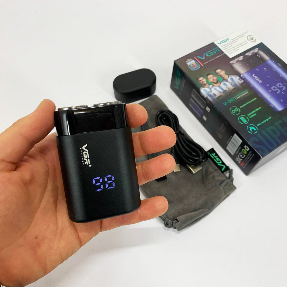 Чоловіча електрична акумуляторна електробритва, Електрична чоловіча бритва для бороди HA-43 Івано-Франківськ - фото 1