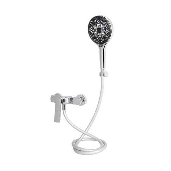 Змішувач для душу Qtap Slavonice з душовим гарнітуром QTSLV4042103C Chrome Харків